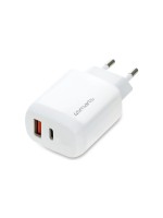4smarts Wall Charger DoublePort 30W PD, white